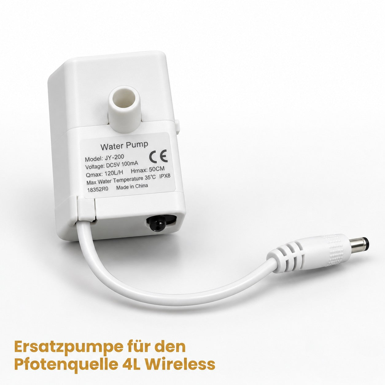 Wasserpumpe Pfotenquelle Wireless Brunnen
